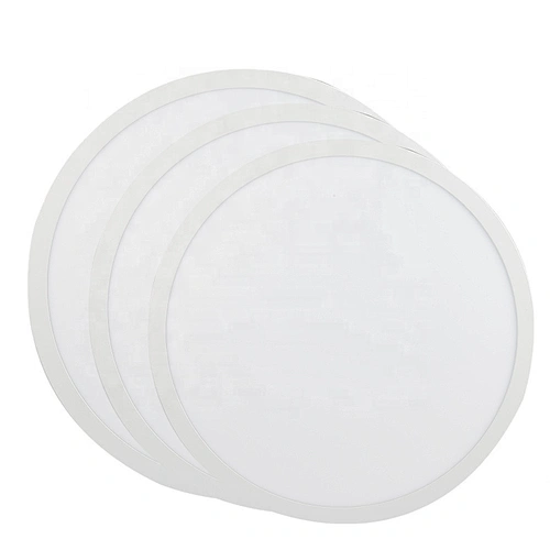 Luz de panel empotrada delgada de superficie redonda de aluminio 30w 36w 48w ce RoHS Ip44 del precio de fábrica