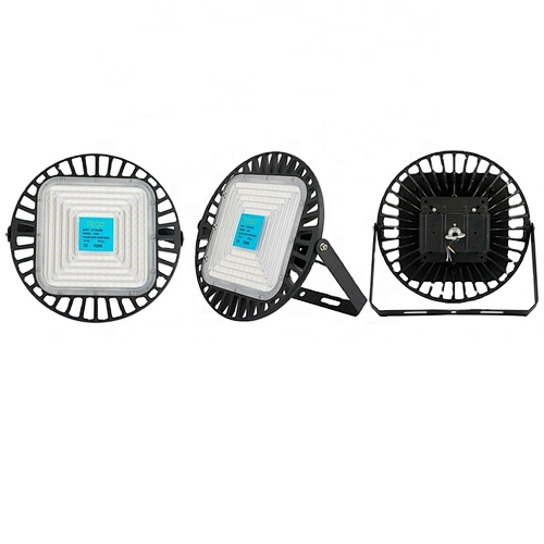 Hot sell aluminum body 100 150 200 watt tempered glass surface high bay led industry light