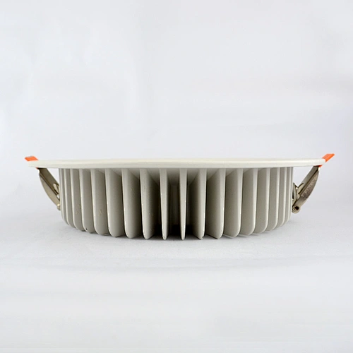 Round shape aluminum ceiling 3000k 4000k 6000k COB source IP44 30 watt led casing downlight