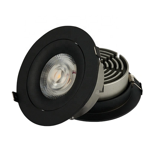 75mm 95mm 120mm 140mm diameter beam angle adjustable rotating ceiling recessed cob spot led downlight