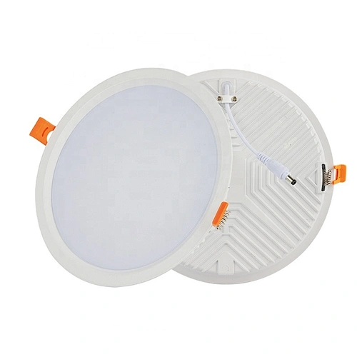 Aluminium ip44 waterproof recessed round square ultra thin slim white indoor hotel led downlight