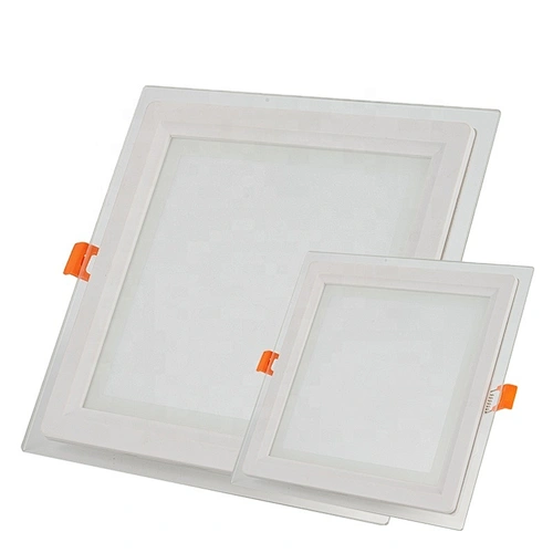 Guangdong factory 12w 24w energy saving aluminum white embedded slim led panel light