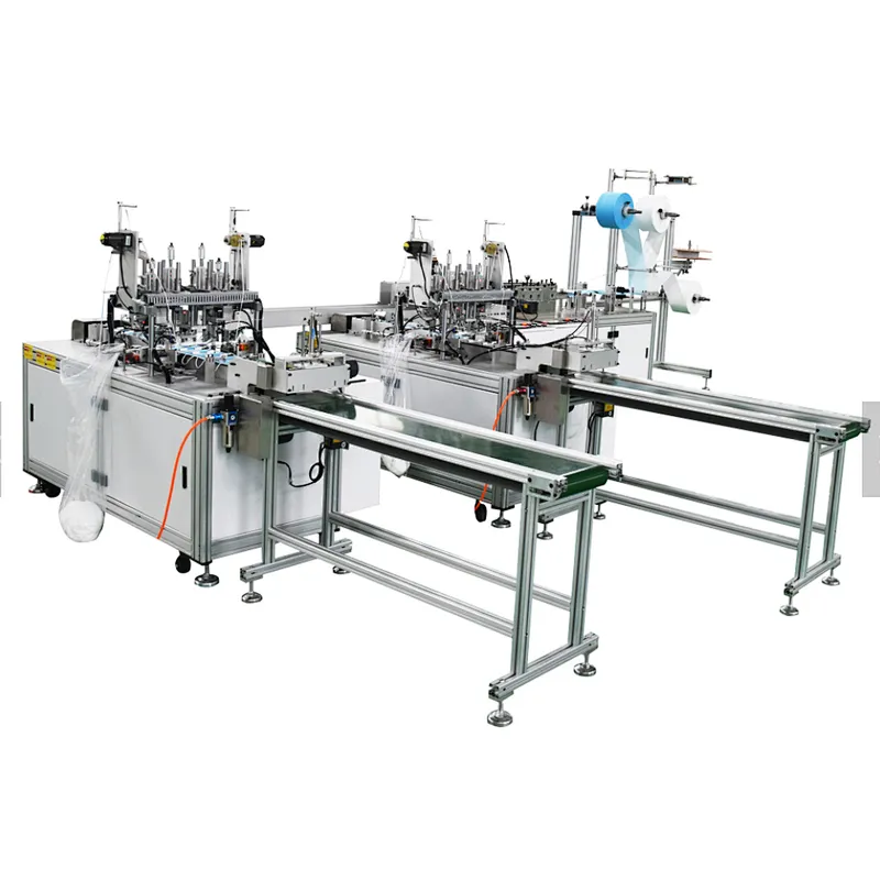 1+2 Flat 3ply Mask Machine