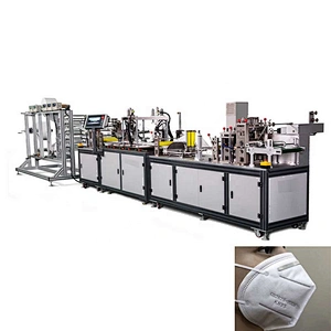 KN95 disposable Mask produce linesemi-auto air pump Mask making machine for dental Mask