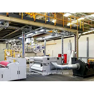 Automatic non woven fabric production line