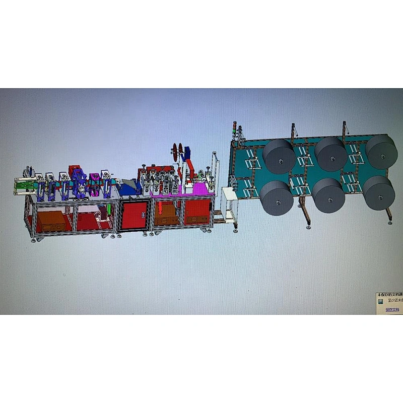 automatic KN95 surgical disposable face mask making machine n95 mask manufacturing machine