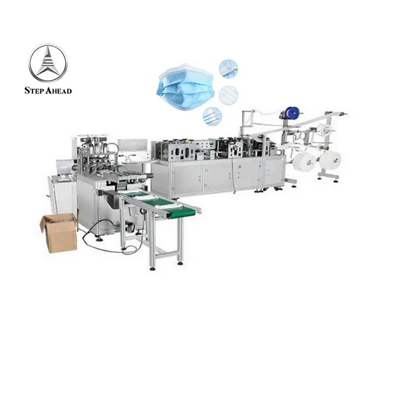 ultrasonic control high speed 3 ply child face mask making machine