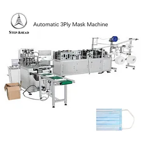 Adult inner earloop mask machine fully auto adult mask making chineary for Medical mask