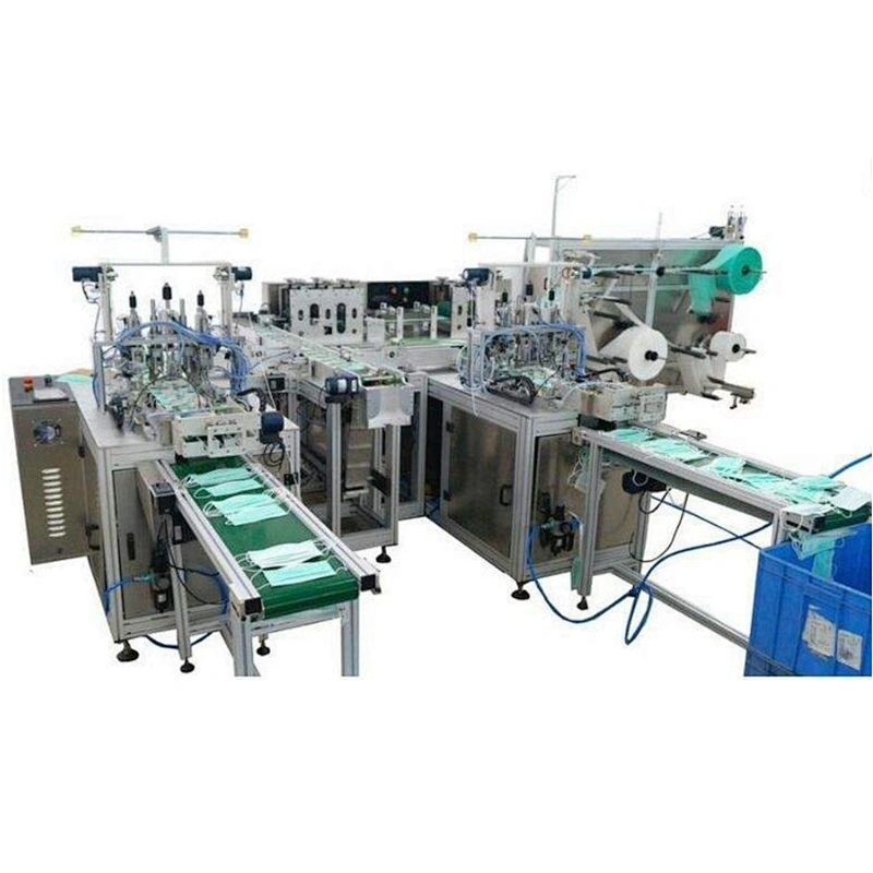 Fully Auto face mask making machine facial 3ply kids mask making machine