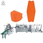 2022 Disposable High Speed 1 2 Kf94 Fish Mask Making Machine Kf94 Mask Machine Kf94
