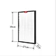 Air filter for Honeywell HPF35M1120