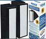 VEVA 8000 Elite Pro Series Air Purifier Replacement Value Pack - 2 HEPA Filter & 8 Premium Activated Carbon Pre Filters