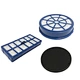 Adapt to HOOVER U81 vacuum cleaner front and rear motor filter assembly replacement filter set