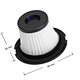 Suit for Dibea vacuum cleaner T6 C17 T1 filter