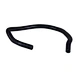 Custom automotive engine compartment black EPDM hose