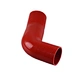 Red variable Angle silicone tube for automotive custom heat resistant tube