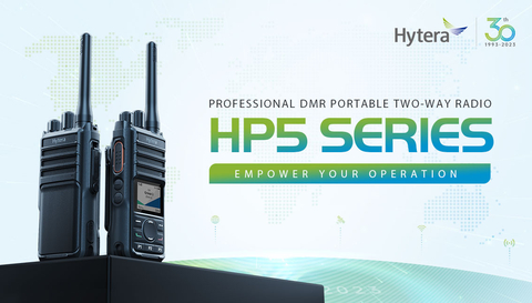 Hytera запускает серию HP5 DMR Walkie Talkie