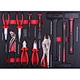 11PCS Auto Tool Set 1PC Germany Type Stone Hammer: 1000g