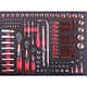 136PCS 1/4"3/8"&1/2"Socket Set