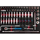IMPACT ratchet handle socket L  reversible switchable tool set conmutable переключаемый AUTOMAATNE TÖÖRIISTA KOMPLEKT