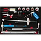 tool assortment oil spray machine oiler magnetic pick up tool air blower rechargeable work lamp light pry bar hammer torque wrench engrasador olja
