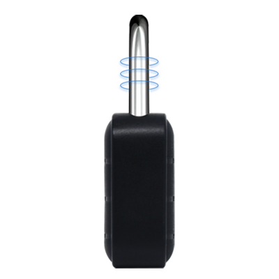 Bluetooth-Fingerabdruck-Vorhängeschloss mit 6-mm-Bügel