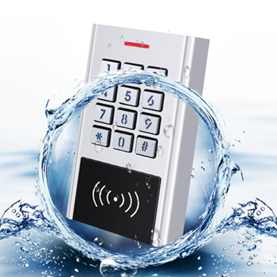 Waterproof keypad reader