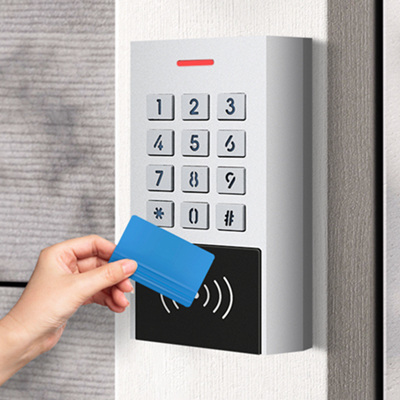 Which cards does this EM/HID/Mifare keypad reader support?