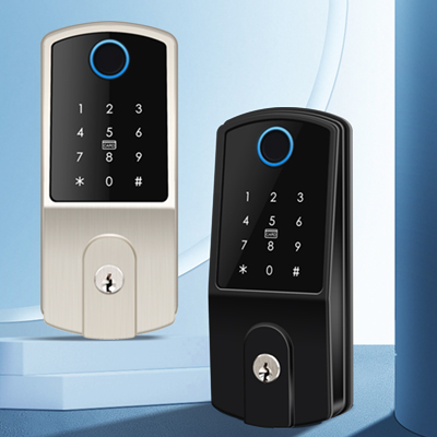 D200-BT Tuya deadbolt available in Black Nickel and Satin Nickel