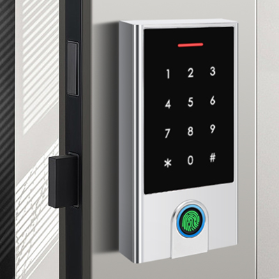 Sistema de acceso con teclado biométrico resistente al agua para apartamentos y oficinas