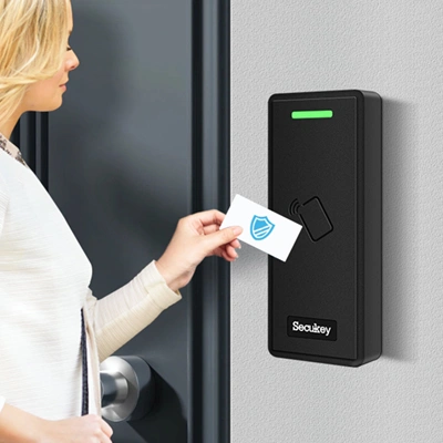 Standalone RFID reader reads Secukey anti-copy cards