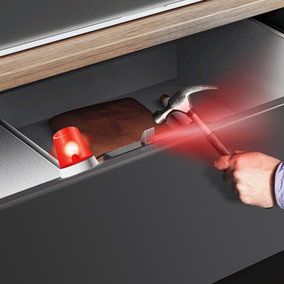 casier de sécurité pour armoire d'alarme en métal