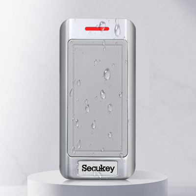 Outdoor metal housing RFID access control