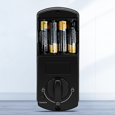 USB emergency charging port for Tuya fingerprint deadbolt lock