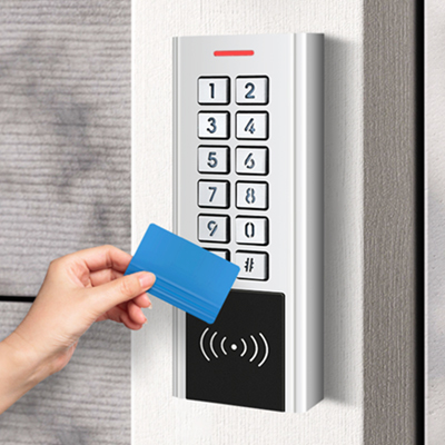 Which cards does this EM/HID/Mifare keypad reader support?