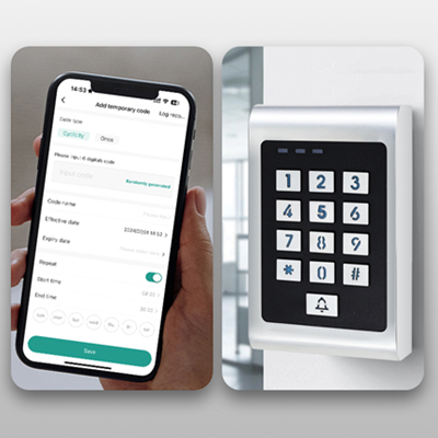 Tuya Smart Access Control unterstützt einen einmaligen oder zeitlich begrenzten temporären Code