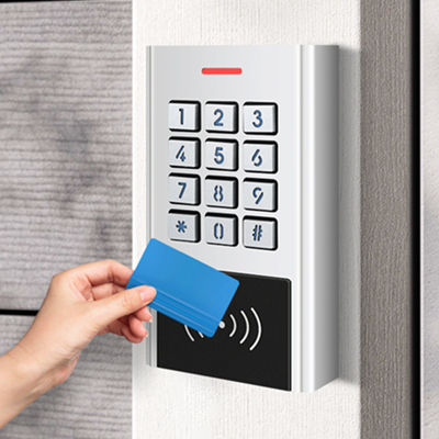Which cards does this EM/HID/Mifare keypad reader support?