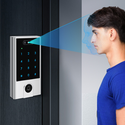 V5-WIFI Tuya face recognition access control with metal anti-vandal housing