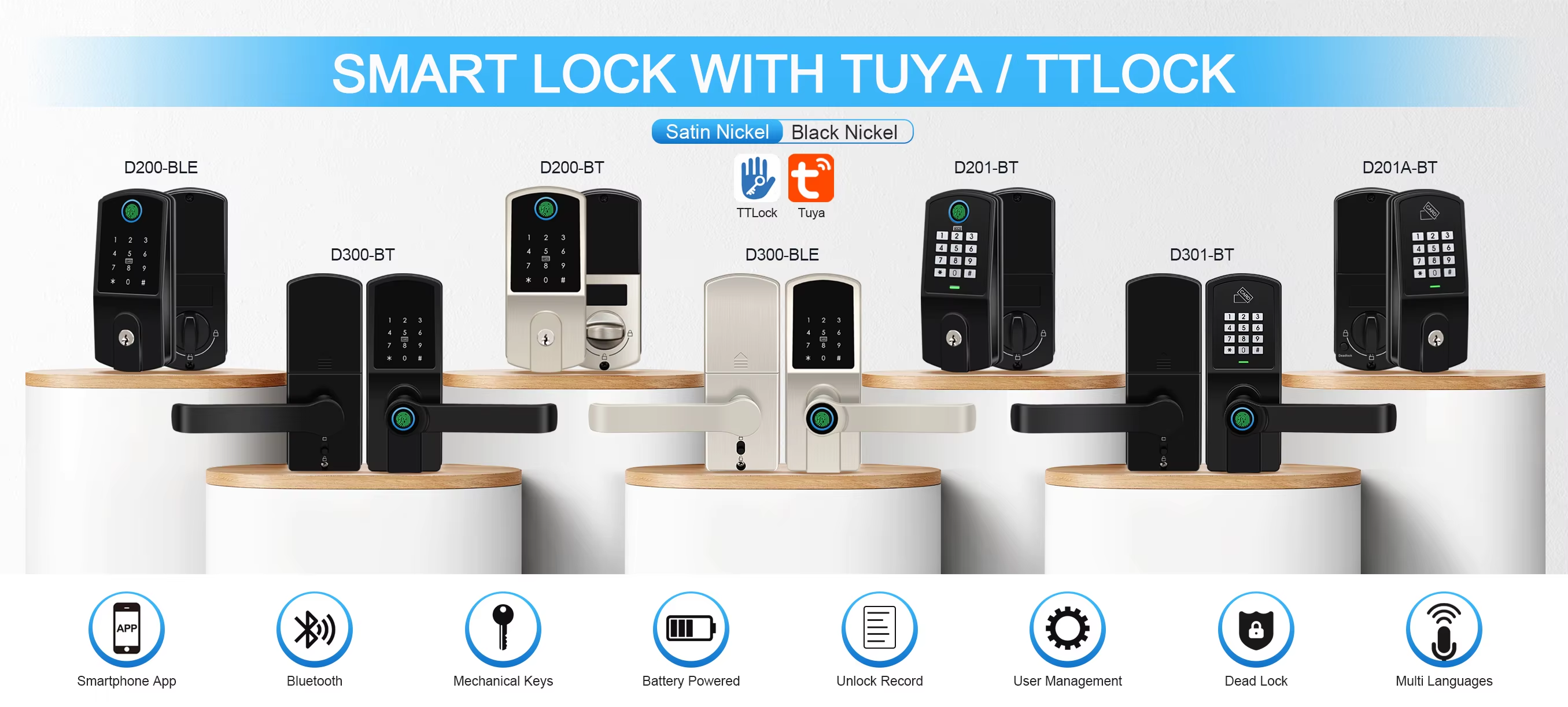 smart door lock home