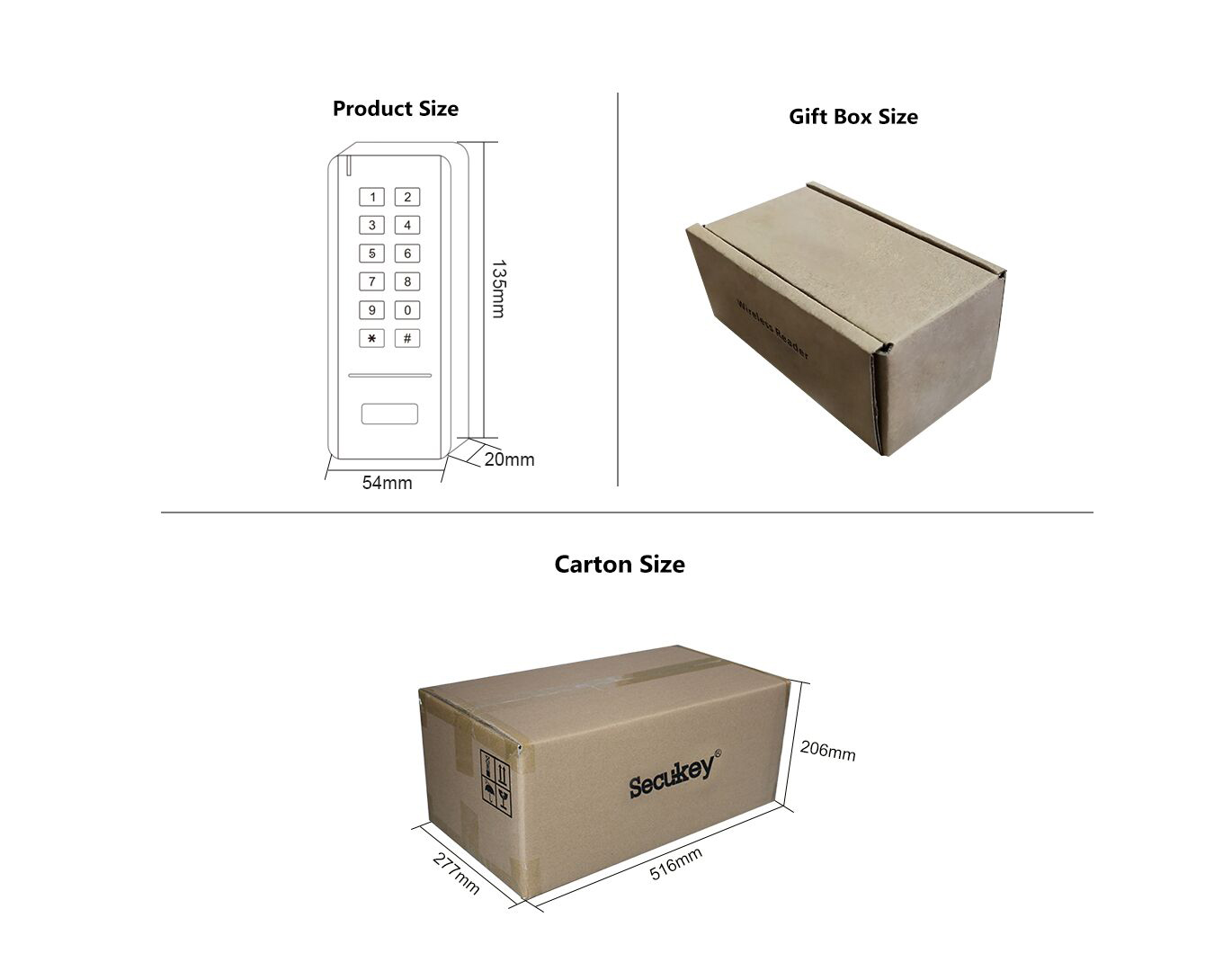 package of wireless nfc reader