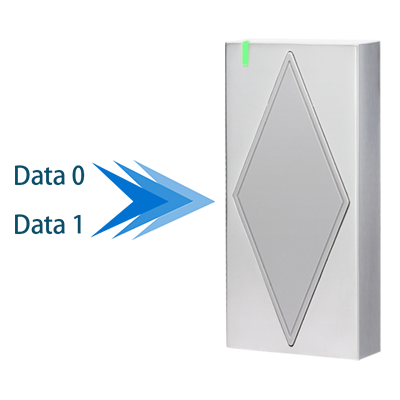 Interfaz de salida Wiegand que admite de 26 a 37 bits, por defecto 26 bits
