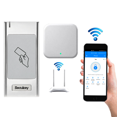 Lecteur RFID mobile intelligent avec fonction d'ouverture à distance de la passerelle