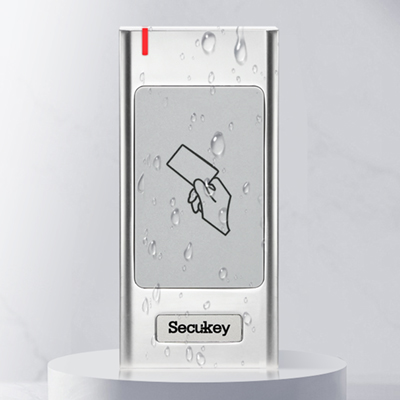 Outdoor metal housing RFID access control