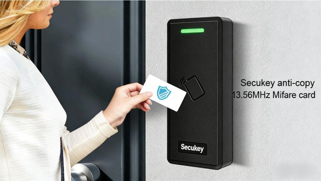 Encrypted Card Reader Verification Process - High Security Access Control