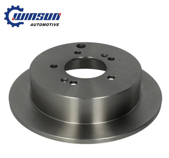 Piezas coreanas del mercado de accesorios del disco de freno del estándar 584113A300 de OE del coche
