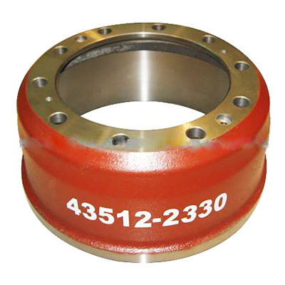 Good quality truck spare parts brake drum OE 435122230, 43512-2230 brake parts brake drum for HINO