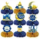 tissue paper honeycomb decorations for Ramadan