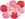 pink theme pendant  round paper lantern
