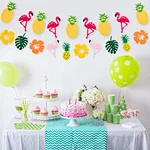 Summer birthday Party Decoration paper Sets