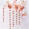 Paper polka dots hanging streamer